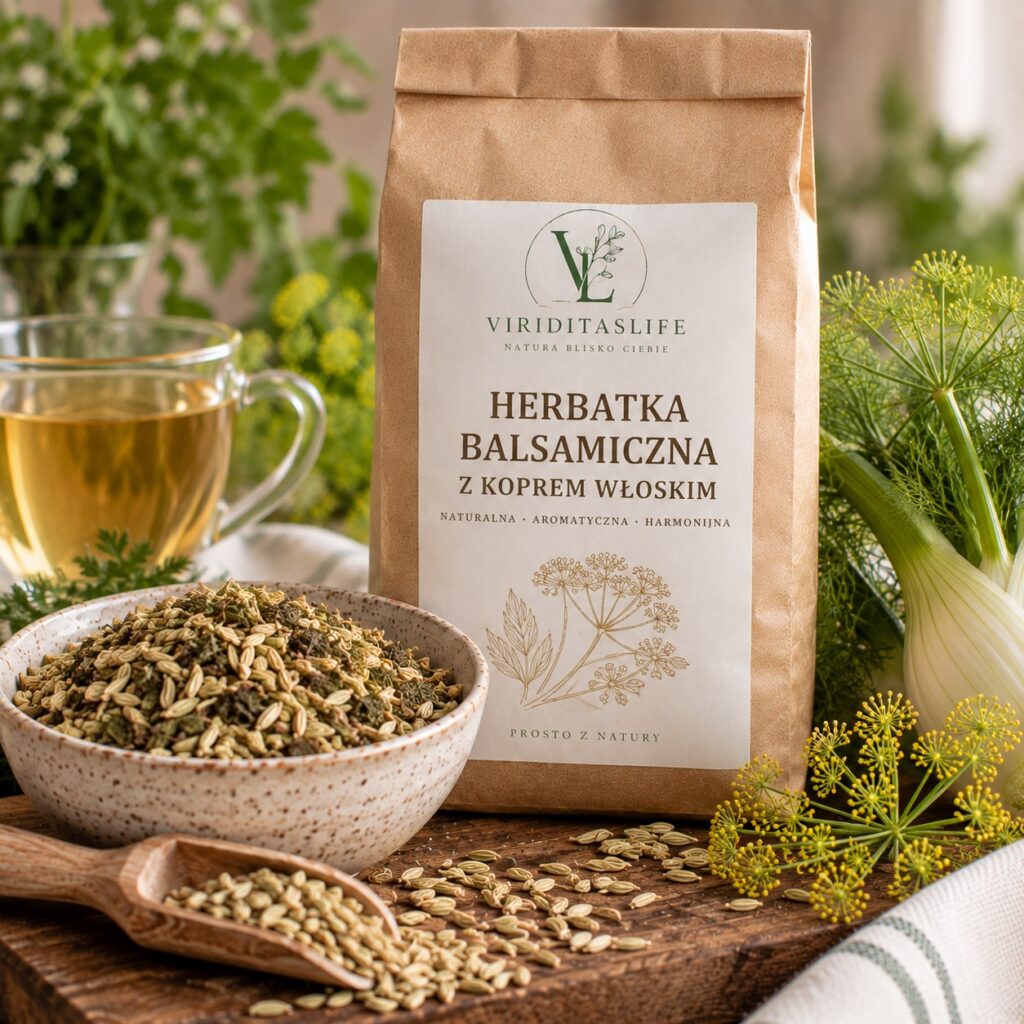 herbatka balsamiczna z koprem włoskim